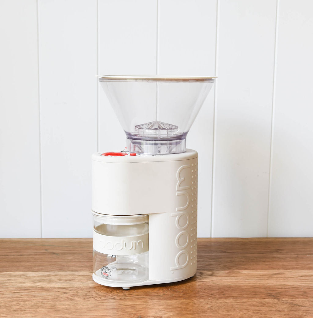 bodum electric burr coffee grinder