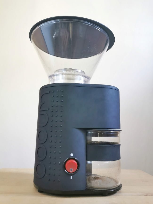 bodum electric burr coffee grinder